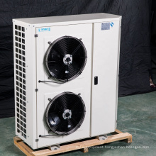2hp 3hp 5hp  condensing unit with an  evaporator on the roof of a building and  the first floor refrigeration
